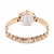 REL. SWAROVSKI MATRIX ROSE BANGLE - comprar online