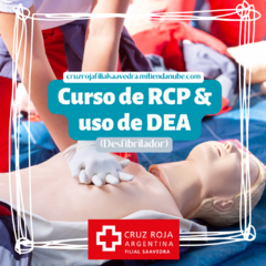 JUEVES 19/12/2024 14:30 a 17:30 hs. Curso de RCP y DEA