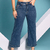 Calça Pantacourt Cropped Jeans Modelagem Solta Confortável Comfy Jeans Cintura Alta Fact Jeans 5502 - comprar online