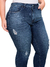 Calça Cropped Jeans Plus Size 5248 Strecht Lycra com fenda lateral na barra na internet
