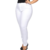 Calça Skinny Branca Plus Size Cintura Alta Sarja Elastano Strecht conforto e estilo 5445 - loja online