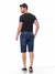 Bermuda Masculina Tradicional Jeans Elástico na cintura e cordão Moletinho Super Conforto Bolso Faca Fact Jeans 5646 - loja online