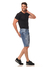 Bermuda Masculina Jeans Tradicional Básico Tecido Premium Leve Macio com Elastano Lycra Stretch Fact Jeans 5699 - comprar online