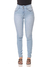 Calça Skinny Jeans Básica com Stretch Lycra Cintura Média Cós Duplo Fact Jeans 5775 - Fact Jeans