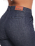 Calça Alfaiataria Cigarrete Jeans 5882 Escura Tecido Premium com Muito Elastano Stretch Lycra Cintura Média Fact Jeans