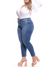 Calça Mom Jeans (5900) Tecido Grosso Encorpado Modelagem Levanta Bumbum Chapa Barriga Confortável Comfy Jeans Cintura Alta Fact Jeans - comprar online