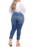 Calça Mom Jeans (5900) Tecido Grosso Encorpado Modelagem Levanta Bumbum Chapa Barriga Confortável Comfy Jeans Cintura Alta Fact Jeans na internet