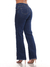 Imagem do Calça Wideleg Jeans 5914 Barra com Botão Tecido Premium com Elastano Stretch Lycra Cintura Média Fact Jeans