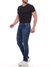 Calça Masculina Moletinho Jeans 5937 Lavagem Estonada Tecido Premium Macio com Elastano Lycra Stretch Fact Jeans - comprar online