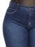 Imagem do Calça Cigarrete Jeans 5944 Lavagem Estonada Tecido Premium Macio com Elastano Strech Lycra Levanta Bumbum Chapa Barriga Cintura Alta Plus Size