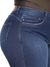 Calça Cigarrete Jeans 5944 Lavagem Estonada Tecido Premium Macio com Elastano Strech Lycra Levanta Bumbum Chapa Barriga Cintura Alta Plus Size - comprar online