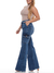 Calça Wide Leg Jeans 5952 Bolso Cargo Modelagem Confortável Comfy Tecido Premium Encorpado Cintura Média Fact Jeans SKU: sz24081077 - comprar online