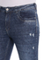 Imagem do Calça Masculina Tradicional Jeans 5961 Lavagem Estonada com Puídos Tecido Premium com Elastano Lycra Stretch Fact Jeans