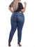 Calça Cigarrete Jeans 5966 com Stretch Lycra Modelagem Levanta Bumbum Cintura Alta Plus Size Fact Jeans na internet