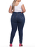 Calça Skinny Jeans Básica 5973 Estonada Tecido Macio com Elastano Strech Lycra Modelagem Chapa Barriga Levanta Bumbum Cintura Alta Plus Size Fact J na internet