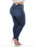 Calça Skinny Jeans Básica 5974Tecido Macio com Elastano Strech Lycra Modelagem Chapa Barriga Levanta Bumbum Cintura Alta Plus Size Fact J - loja online