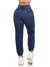 Imagem do Calça Jogger 5986 Jeans Moletinho Comfy Corfortável Tecido Premium Macio com Elastano Stretch Lycra Cintura Média com Punho Elástico Modelador Fact