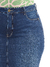 Imagem do Saia Midi Jeans 5988 Fenda Frontal Lavagem Estonada Tecido Premium com Elastano Lycra Stretch Fact Jeans