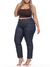 Calça Mom Jeans 5992 Confortável Comfy Bolso Sobreposto Tecido Leve Macio com Muito Elastano Lycra Modelagem Bumbum Chapa Barriga Cintura Alta Plus