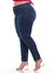 Imagem do Calça Cigarrete Jeans Barra com Ziper 6006 Tecido Premium com Elastano Strech Lycra Modelagem Levanta Bumbum Chapa Barriga Cintura Alta Plus Size Fac