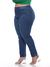 Imagem do Calça Cigarrete Jeans Básico 6023 Tecido Premium com Elastano Strech Lycra Modelagem Levanta Bumbum Chapa Barriga Cintura Alta Plus Size Fact Jeans