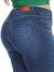 Calça Cigarrete Jeans Básico 6023 Tecido Premium com Elastano Strech Lycra Modelagem Levanta Bumbum Chapa Barriga Cintura Alta Plus Size Fact Jeans na internet