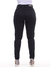 Imagem do Calça Cropped Sarja Colorida Feminina Plus Size Cintura Media Alfaiataria 6027