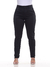 Calça Cropped Sarja Colorida Feminina Plus Size Cintura Media Alfaiataria 6027 na internet