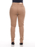 Imagem do Calça Cropped Sarja Colorida Feminina Plus Size Cintura Media Alfaiataria 6027