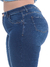 Imagem do Calça Cigarrete Jeans Feminina 6032 Com Elastano Cintura Alta Levanta Bumbum Chapa Barriga Plus Size