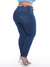 Calça Cigarrete Jeans Feminina 6032 Com Elastano Cintura Alta Levanta Bumbum Chapa Barriga Plus Size