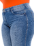 Imagem do Calça Reta Feminina Jeans 6033 Plus Size Cintura Alta Chapa Barriga Com Elastano Plus Size