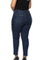 Calça Cropped Jeans com Recortes Tecido com Elastano Stretch Lycra Cintura Alta Plus Size Fact Jeans 5513