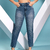 Calça Mom Jeans Tecido 100% Algodão Modelagem Solta Confortável Comfy Jeans Cintura Alta 5454 - comprar online