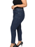 Calça Cropped Jeans com Recortes Tecido com Elastano Stretch Lycra Cintura Alta Plus Size Fact Jeans 5513 - Fact Jeans