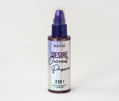 DESIRE - COCONUT PASSION - ACEITE PARA MASAJES Y LUBRICANTE - DUAL