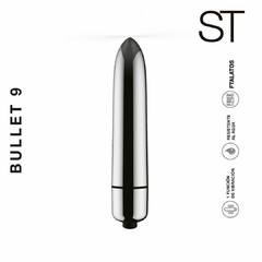 BULLET 9 - SILVER - BALA VIBRADORA