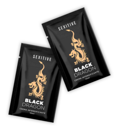 POUCH CREMA INTENSIFICANTE BLACK DRAGON- SOBRE 10 ml