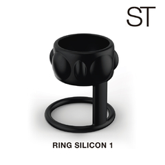 RING SILICON 1 - ANILLO PARA PENE Y TESTÍCULOS -