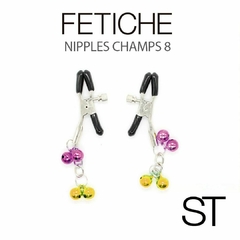 FETICHE - NIPPLES CHAMPS 8- PINZAS