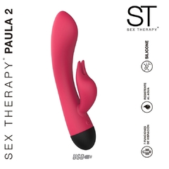 PAULA 2 - VIBRADOR CON ESTIMULADOR ZONAS ERÓGENAS