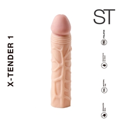 X-TENDER 1 +5CM - FUNDA DE EXTENSIÓN PARA EL PENE