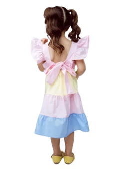 Vestido Infantil Menina Candy Colors - comprar online
