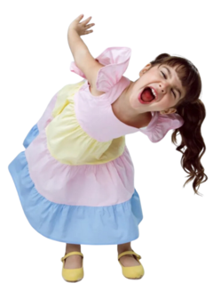 Vestido Infantil Menina Candy Colors na internet