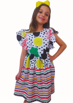 Vestido Infantil Menina Encanto - loja online