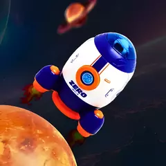 Brinquedo Foguete Espacial Infantil com Astronauta na internet