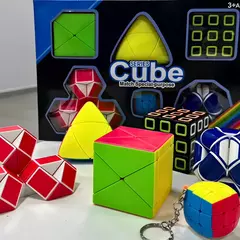 Kit Serie 6 Cubo Mágico Profissional Brinquedo na internet