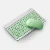 Teclado Sem Fio Bluetooth Recarregável Com Mouse