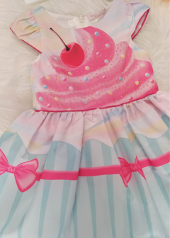 Vestido Infantil Menina Cupcake Mon Sucrè - suricattomodainfantil