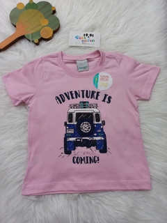 Camiseta Infantil Menino "Adventure" Malwee Kids Malha UV50+ - suricattomodainfantil